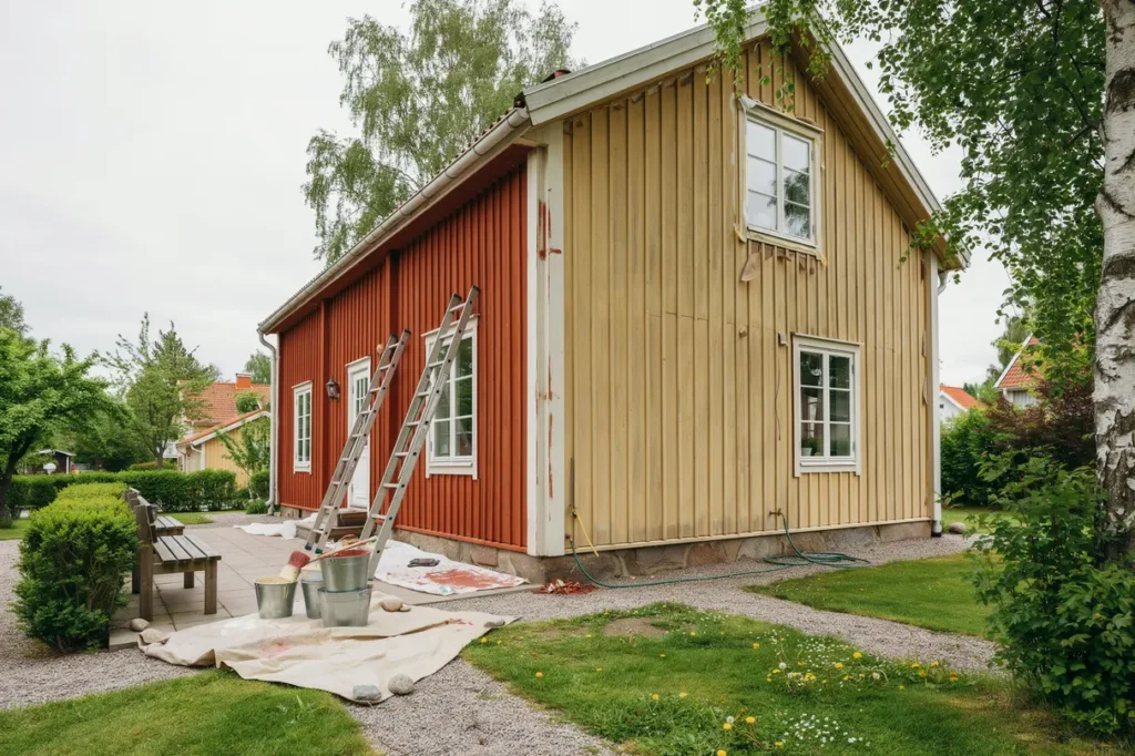 m la huset i juli s lyckas du med sommarens fasadjobb fr n f rarbete till h llbart resultat
