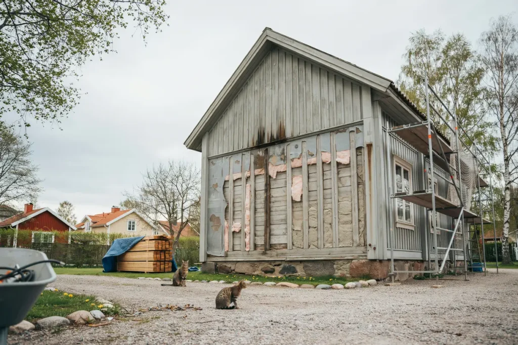 byta panel p huset tecken p skador kostnad och smart planering f r ett h llbart resultat